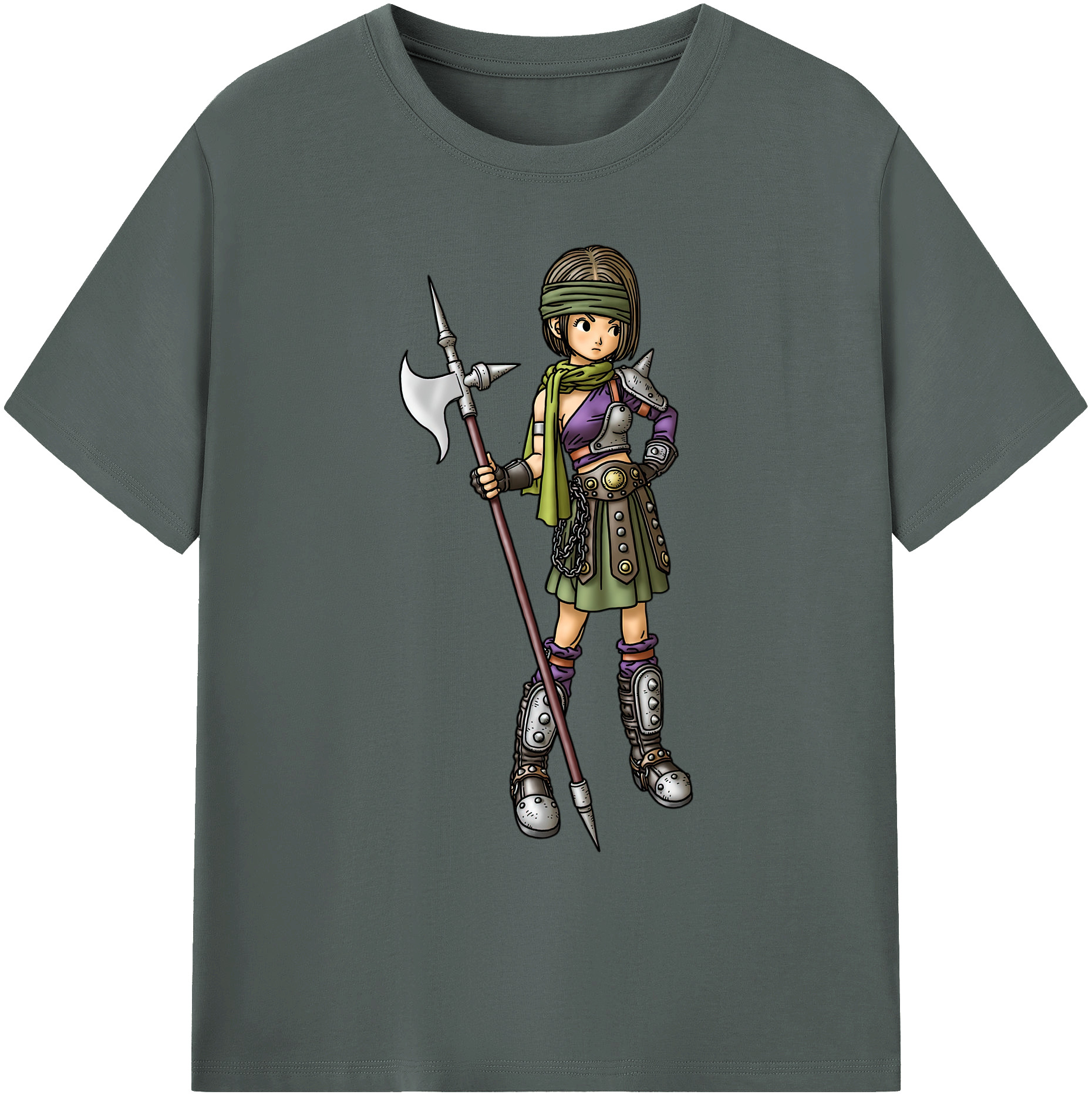 （画像用） ドラゴンクエスト Doragon Kuesuto Dragon Quest 綿100％ メンズ半袖Tシャツ｜肌触りやわらか＆通気性
